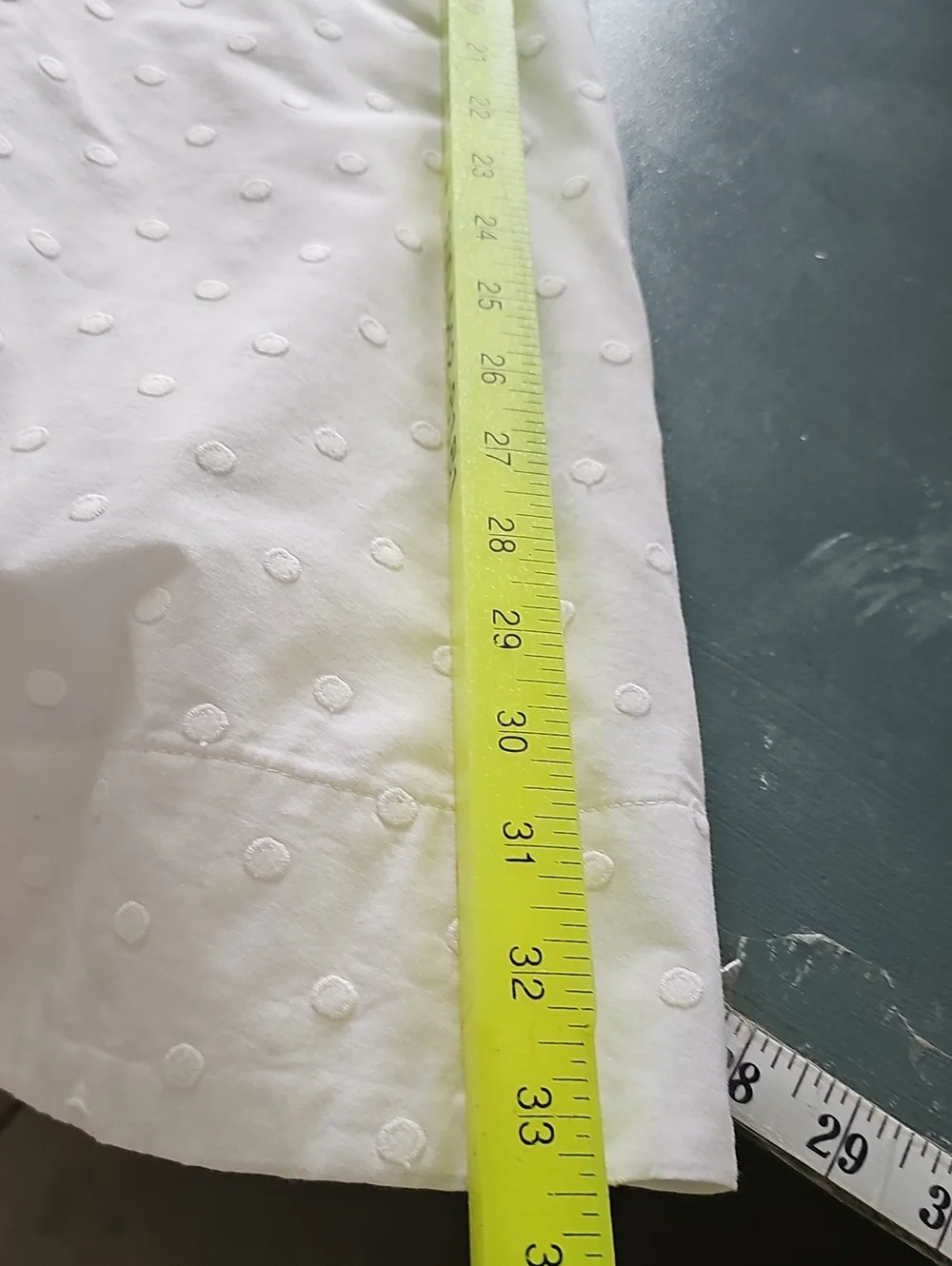 Banana Republic White Eyelet Spaghetti Strap Dress - Classic Summer Style. Sz 6 - Picture 6 of 7